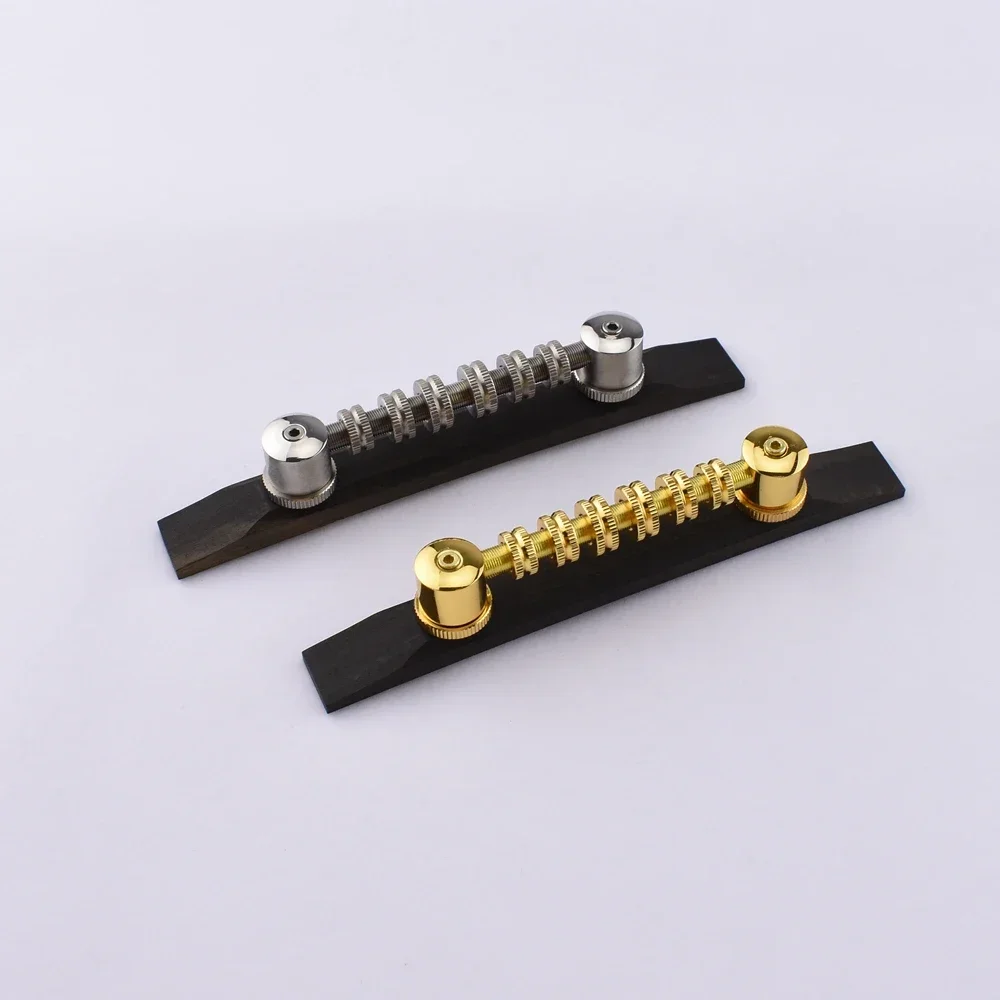 1 Set  Stainless Steel Space Control Adjustable Roller Bridge With Ebony Base - Made in Japan