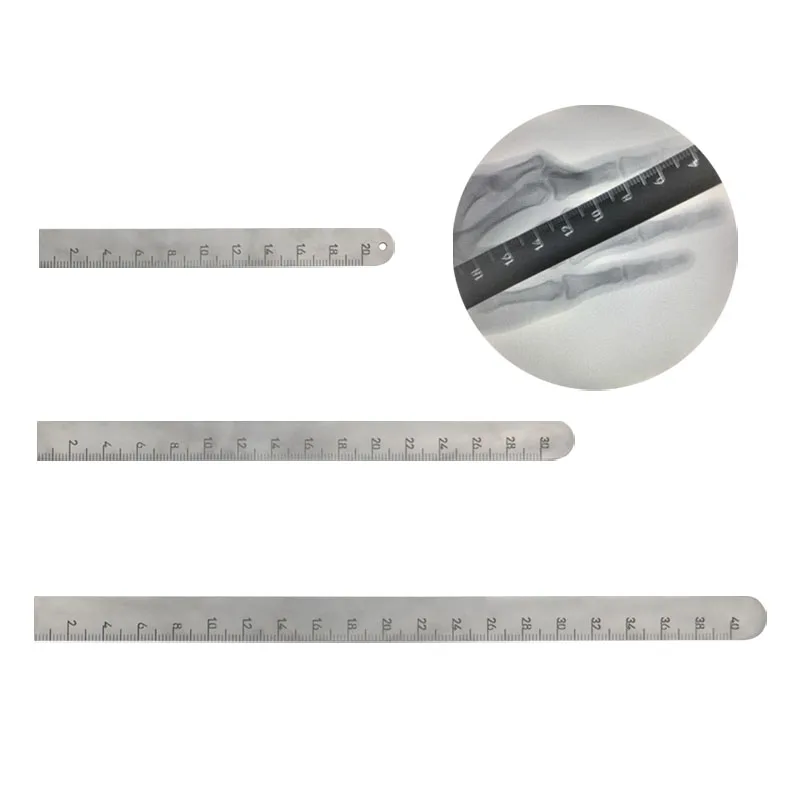 

GREATLH Orthopedic X-ray Measuring Ruler Caliper Measuring Tool Medical Orthopedic Instrument Stainless Steel pet