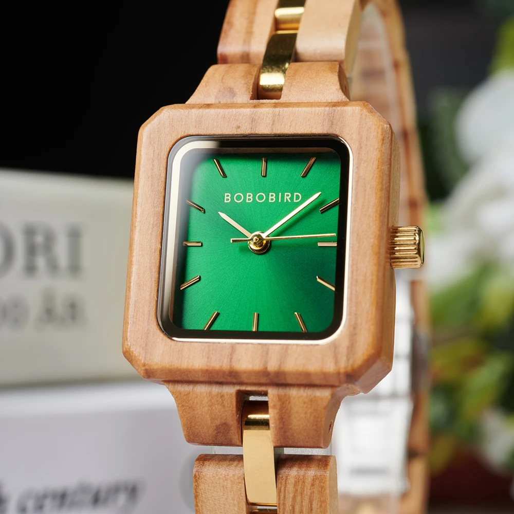 BOBO BIRD Fashion Women's Watches Wooden Niche Wrist Watch for Ladies Special Gift Support Drop Shipping