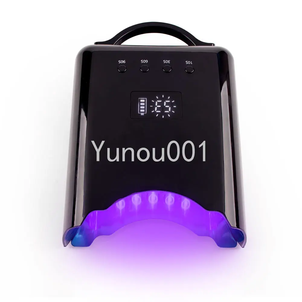 New Gradient Color Nail Drying Machine 78W Rechargeable Best Pro LED Nail UV Drying Lamp Cordless UV LED Nail Lamp