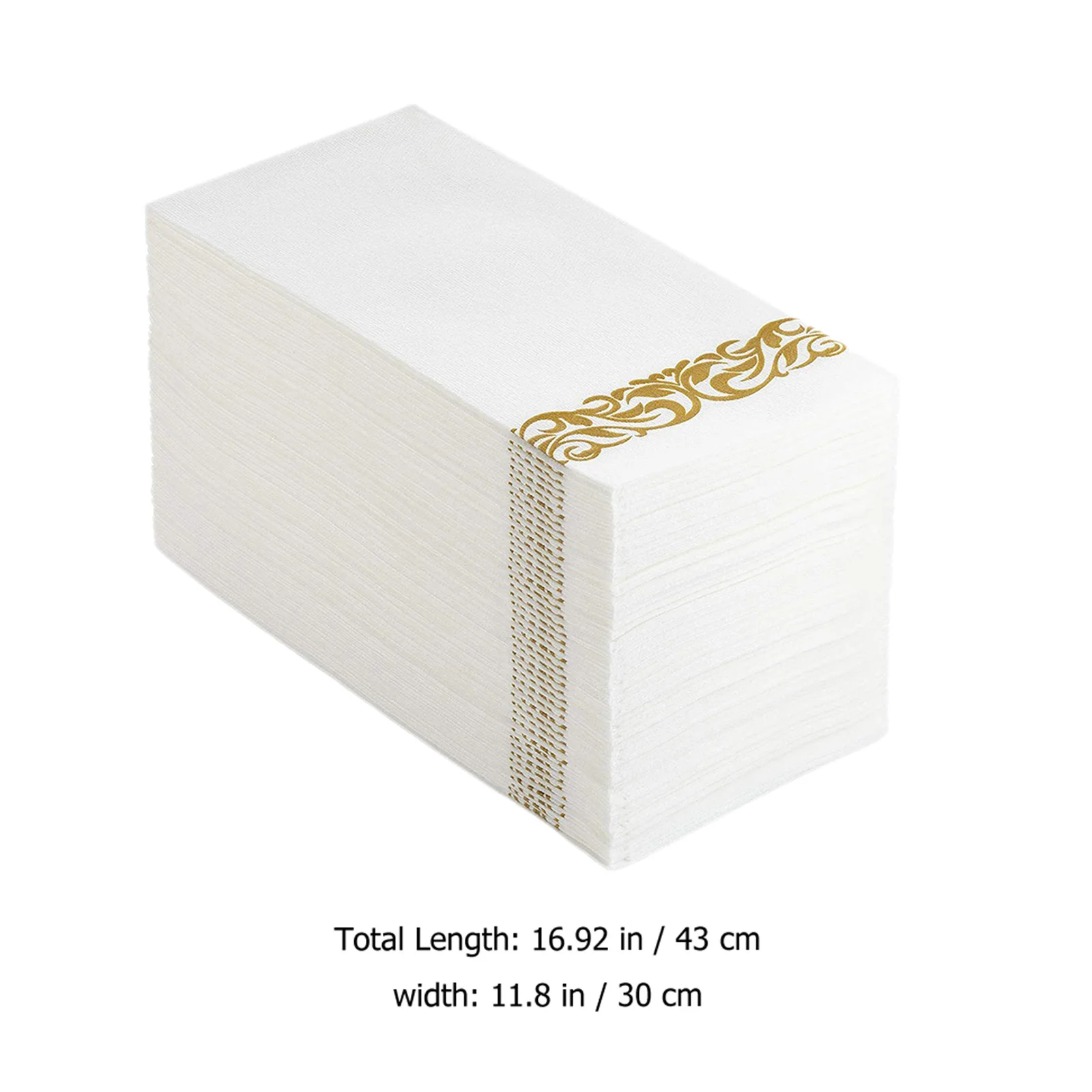 ผ้าเช็ดปากแบบใช้แล้วทิ้ง 25 ชิ้น สีทอง ปราศจากฝุ่น สำหรับงานเลี้ยง งานแต่งงาน งานจัดเลี้ยงอาหารค่ำ ผ้าเช็ดปากแบบใช้แล้วทิ้ง