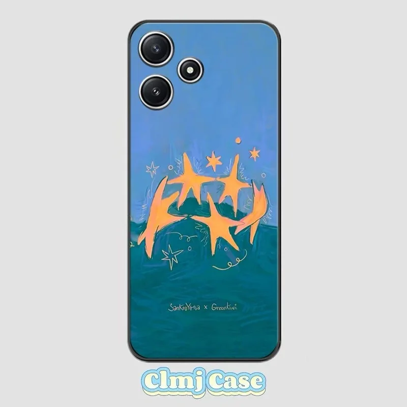 Clmj Korean Star Phone Case For Redmi 14C 13C 12 11 10 Note 13 Pro 12S 11 5G Xiaomi 14T 13 11 Pro POCO F4 F5 X3 X5 X6 M3 M5 M4