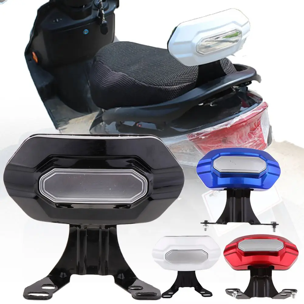 Electric Bicycle Backrest E-Bike Seat Back Ergonomics Rear Rest Cushion Pad Motorcycle Scooter Refitting Parts Accessories