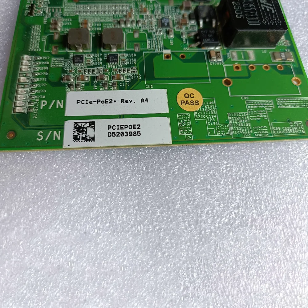 

Industrial camera image acquisition card PCIe-PoE2+ Rev.A4