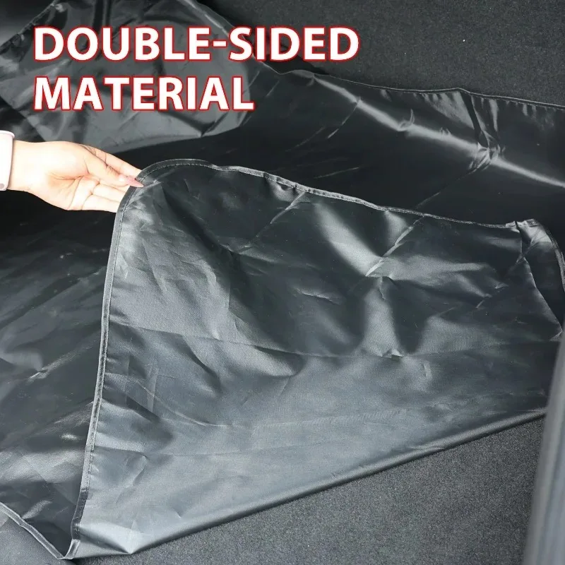 العالمي مقاوم للماء والغبار ألياف البوليستر البضائع حصيرة سيارة جذع حماية منصات اكسسوارات السيارات لجميع سائق السيارات