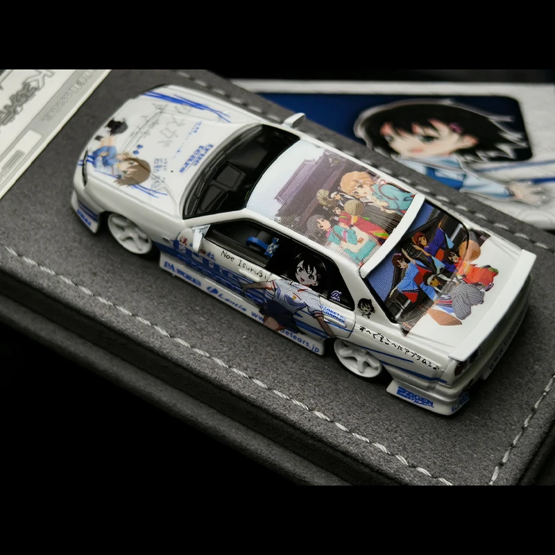 Mortal 1:64 GTR ER34 URAS Mortal Kyushu Exhibition Alloy Car