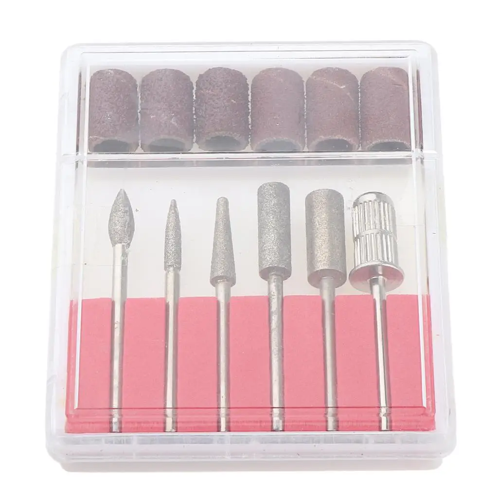 

3-4pack 6x Pro Nail Art Electric File Kit Manicure Machine Grinding