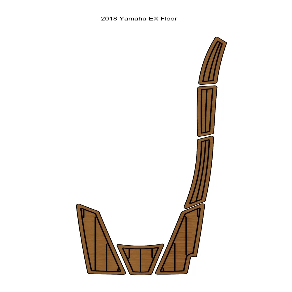 

2018 Ya-ma-ha EX напольный коврик для лодки EVA пенопластовый искусственный Тиковый настил коврик для напольного покрытия Seadek маринемат гетorstep стильный самоклеящийся