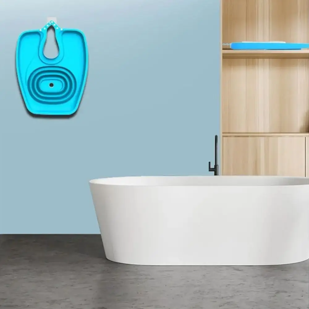 Portable Foldable Hair Washing Basin Convenient Upward-looking Hair Washing Sink Space Saving Household Foldable Hair Wash Tub