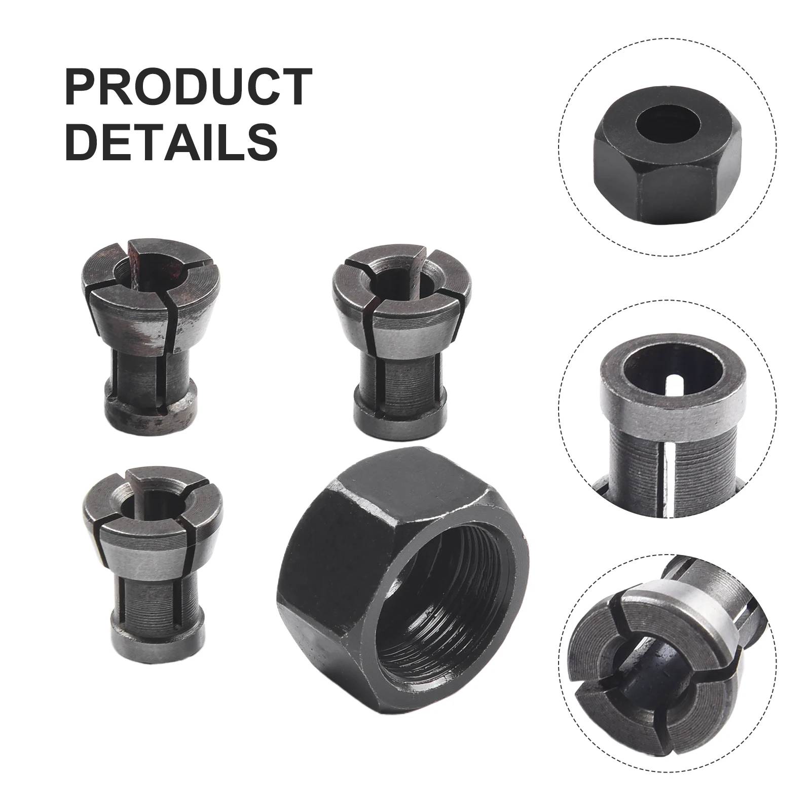 Engraving Machine Collet Chuck Adapter Carbide Chuck Chuck Conversion Engraving Trimming Machine Router M Collet Chuck Adapter
