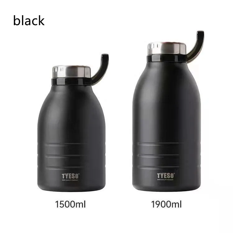 1.5L/1.8L termos ze stali nierdzewnej kubek ze słomką przenośny odkryty sport Drinkware samochód butelka termosowa kubek kubek wody