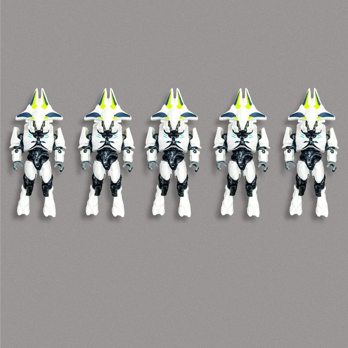 

5Pcs Mega Construx Elite High Councilor Covenant Mini Action Figure