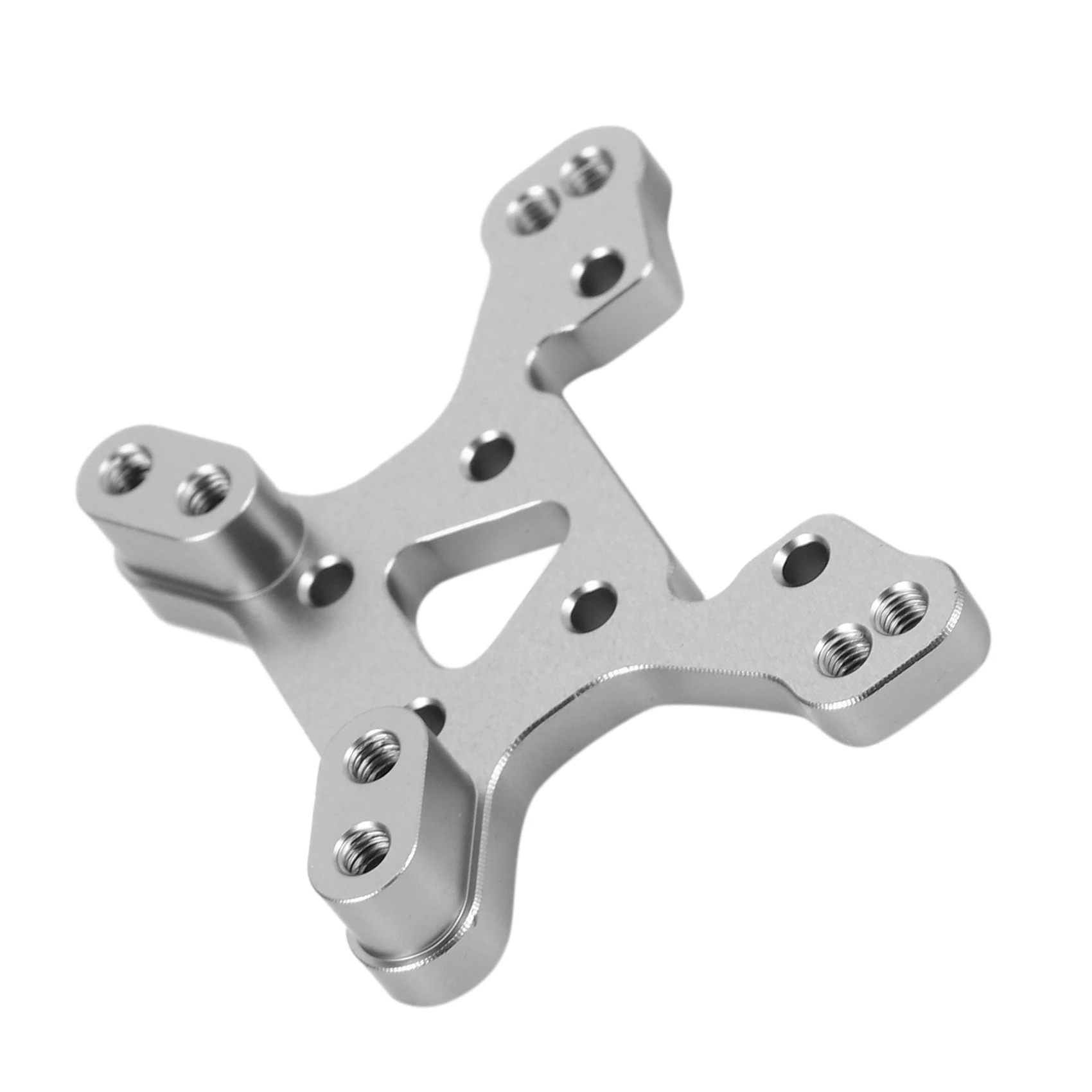 144001 Part Front and Rear Shock Tower Board Set Replacement Accessories Parts for 144001 1/14 4WD RC Car,Silver