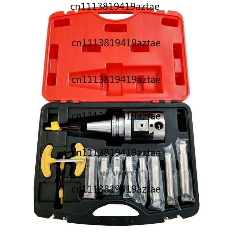 High Precision Fine Boing Kit BT40 Head Set with 1 Boring Head and 8 Bars Machine Tools Accessories