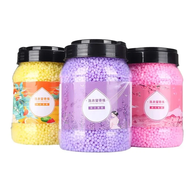 Imagem -05 - Lavanderia Scent Beads Grânulo com Colher Aumentar Aroma Refrescante Super Água Solúvel Aromaterapia Burst Roupas Limpas 800g