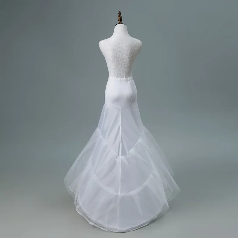 Jupon en Tulle Blanc à 2 Cerceaux de Taille Réglable, pour Robe de Mariée, Éducatif