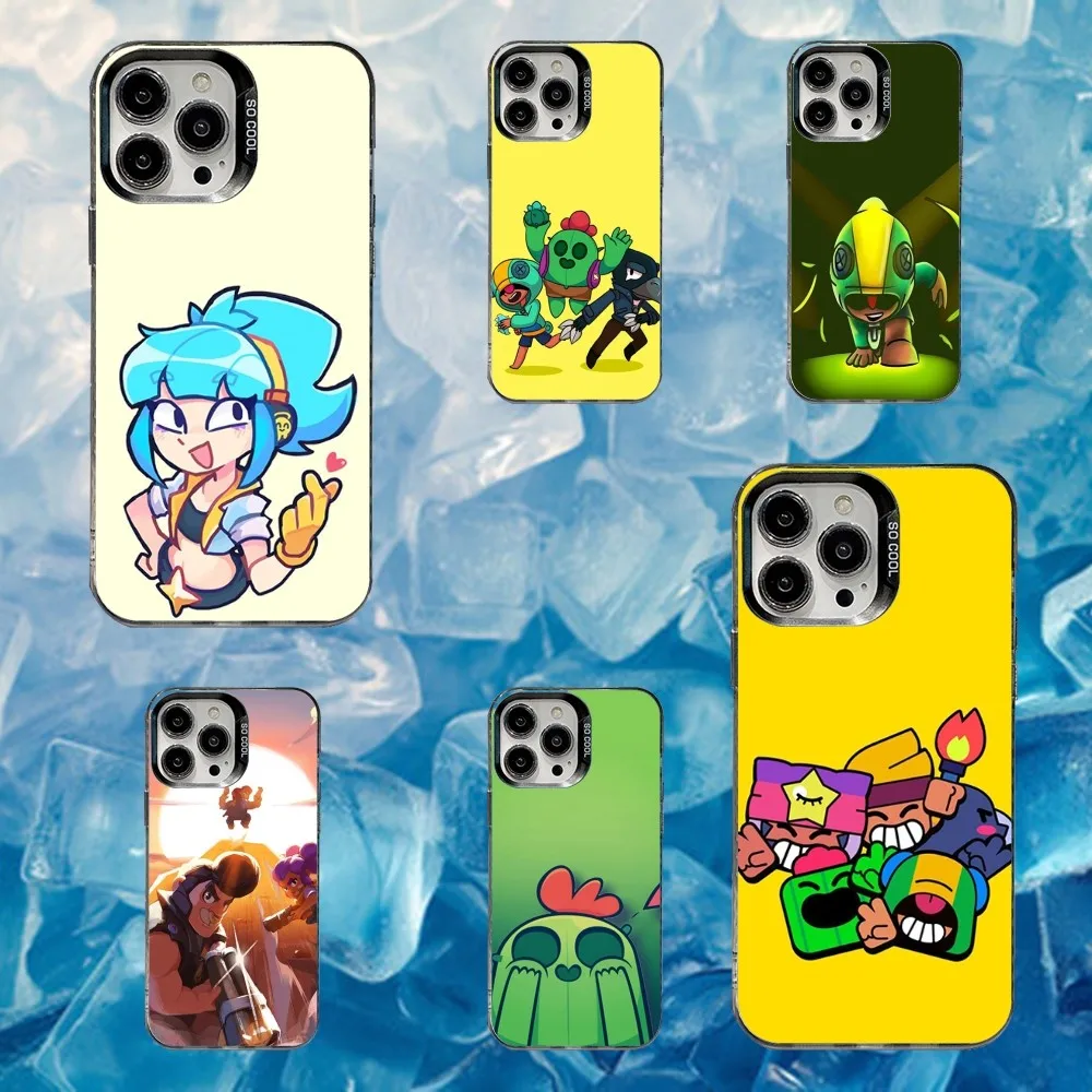 

Games S-Stars Leons Phone Case For iPhone 16,15,14,13,12,11,Mini,Pro,SE,MAX White Matte Shockproof Cover