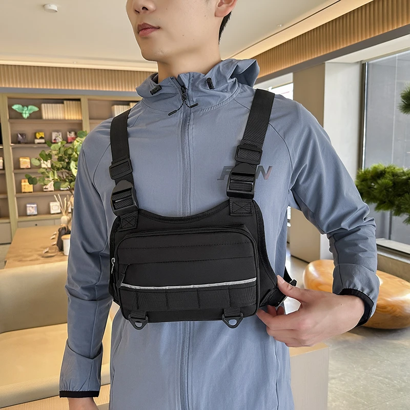 Phone Accessories For Running - Taktiksel Açık Hava Göğüs Çantası Unisex