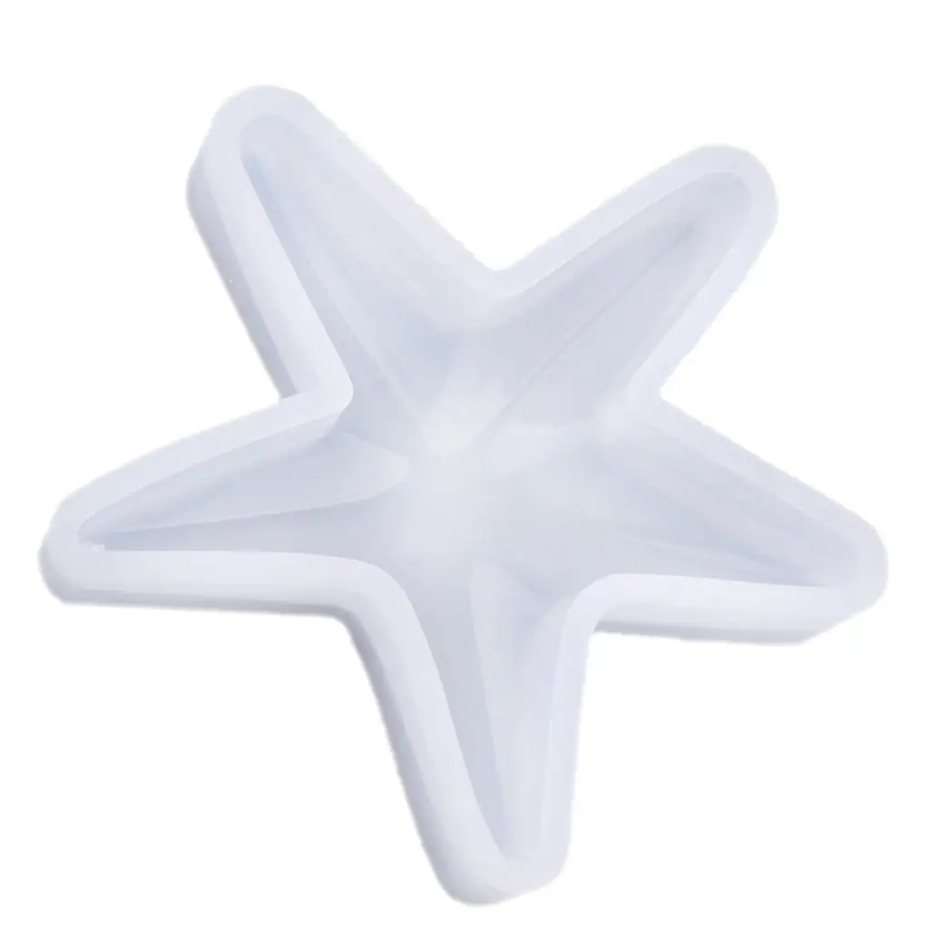 Sea Shell and Star Resin Silicone Mold Candy Cookie Silicone Pastry Mold for Jewelry Charms and Soap Crafts