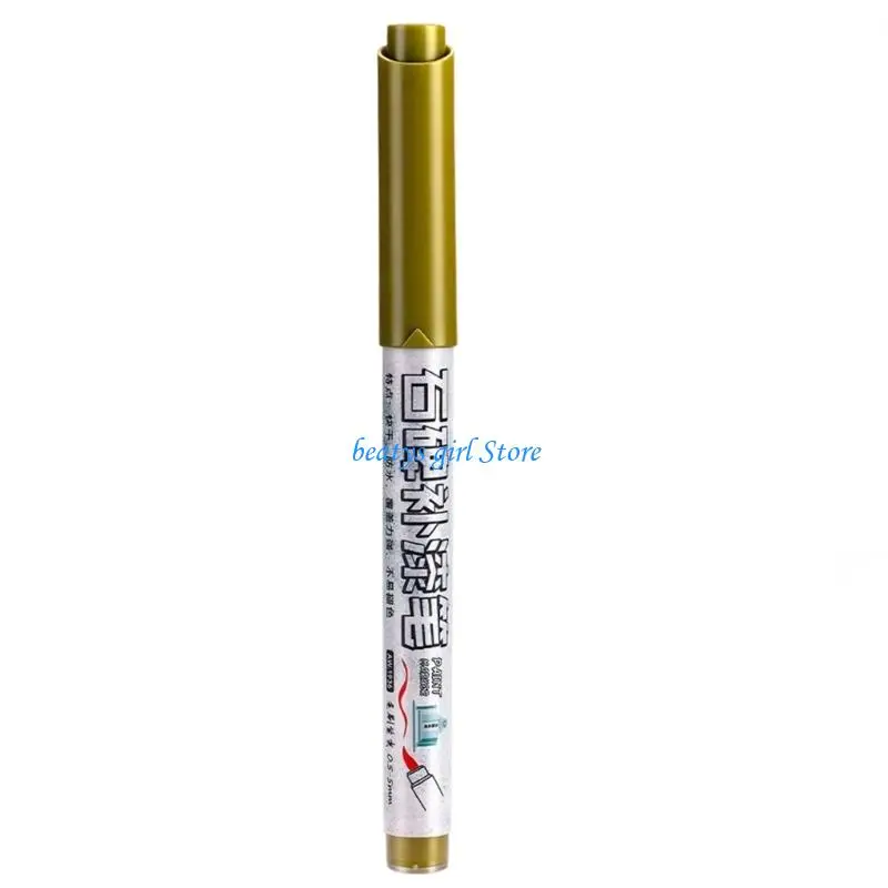 C7AB Tombstone Repair Pen Design For Repairing Weathered Grave Marker Inscriptions Colorful Memorial Stone Repair Marker Pen