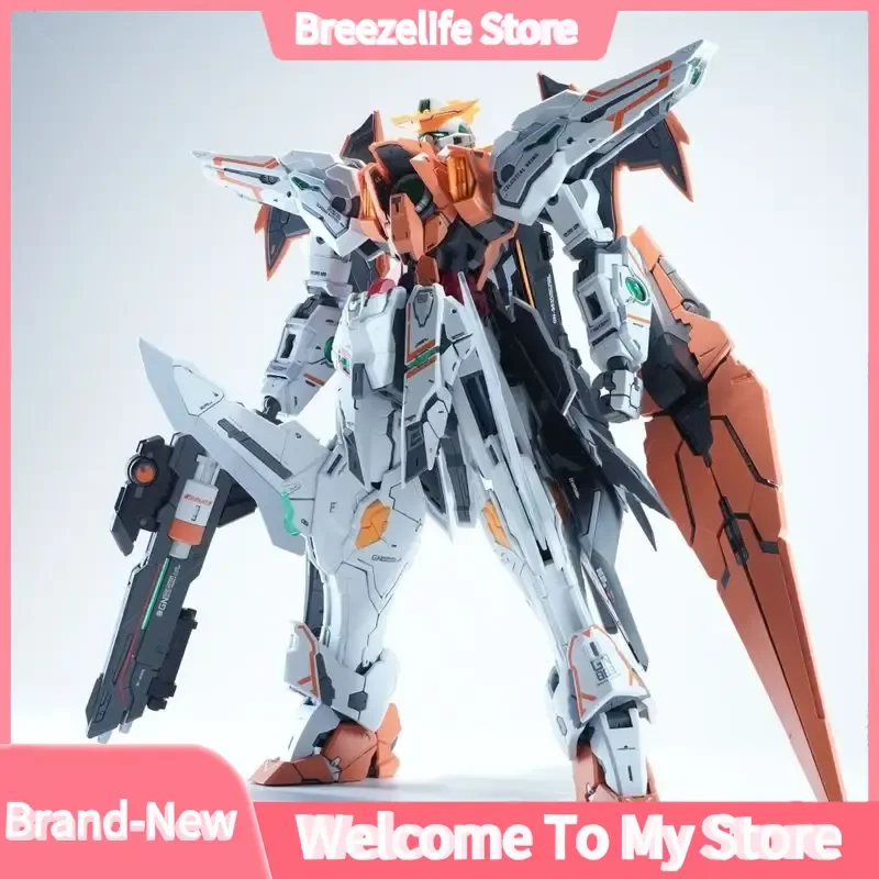 

【IN STOCK】Super Soldier Program Model MG 1/100 Kyrios Transformable Mecha Model Kit Allelujah Action Figure Model Toy Gifts