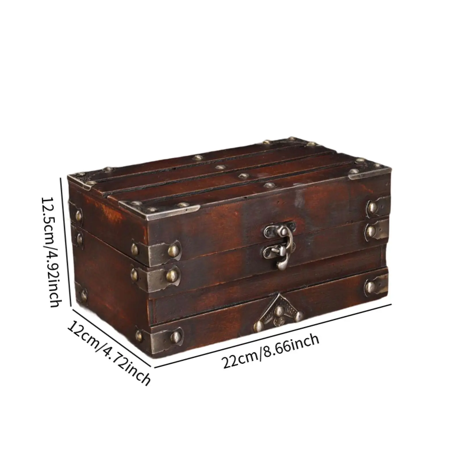 صندوق حلية صندوق مجوهرات خشبي مع غطاء مجوهرات للجسم خواتم زفاف هدية عيد ميلاد