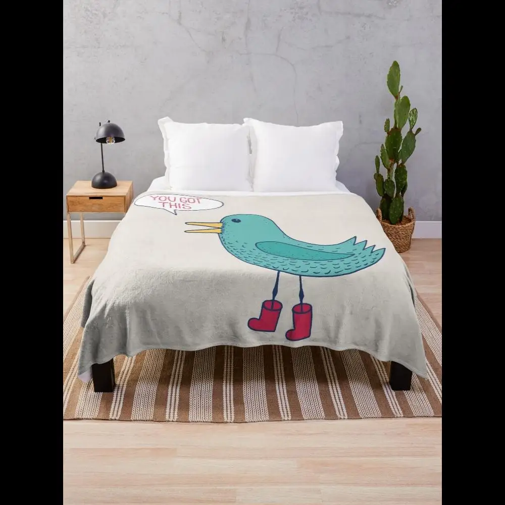 

Cozy Emotional Support Duck Throw Blanket for Relaxation and Comfort Soft Plush Fleece Home Textile