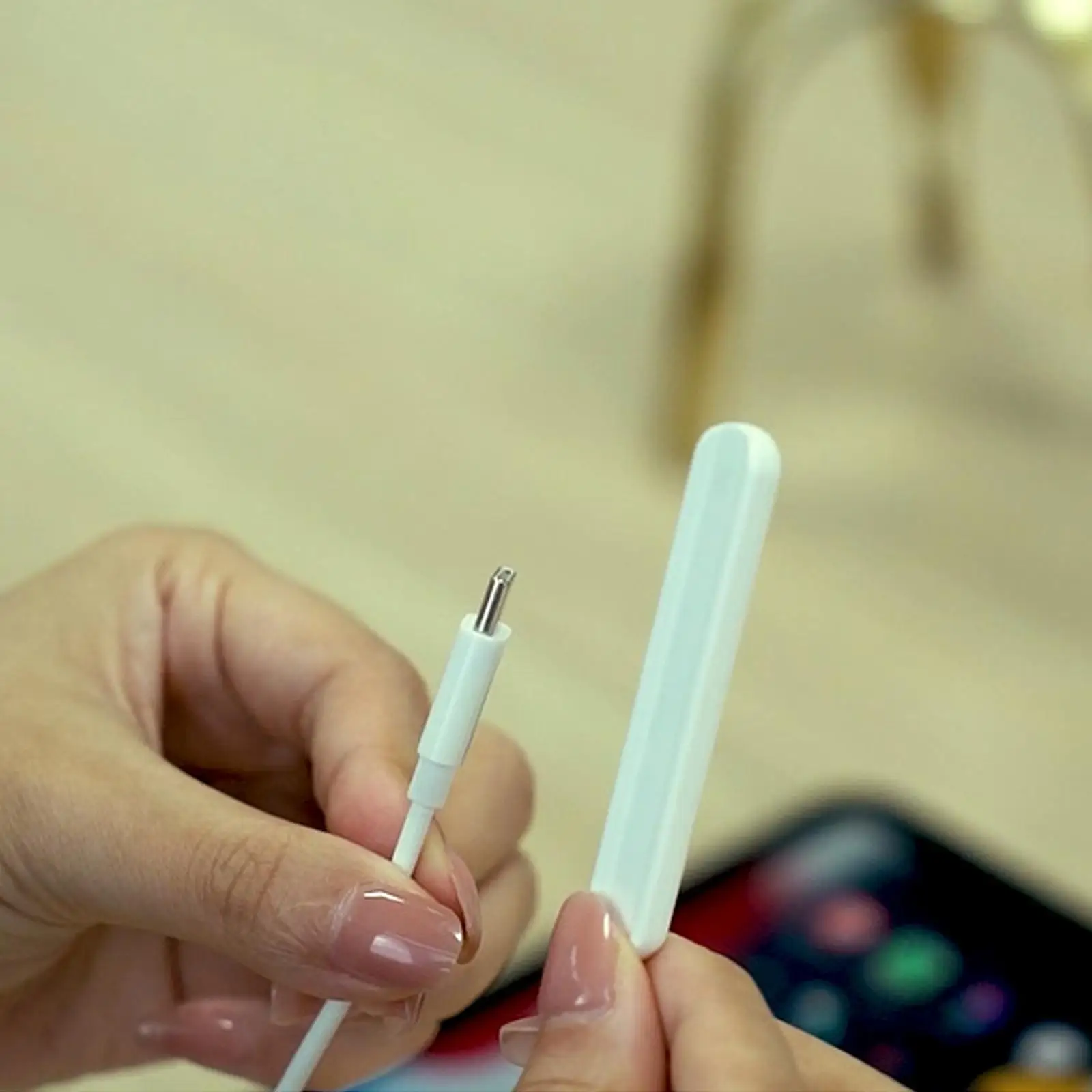 Адаптер для зарядного устройства Apple Pencil 2 2-го типа C, Магнитный зарядный кабель USB C для Apple Pencil 2, зарядное устройство для 2-го стилуса