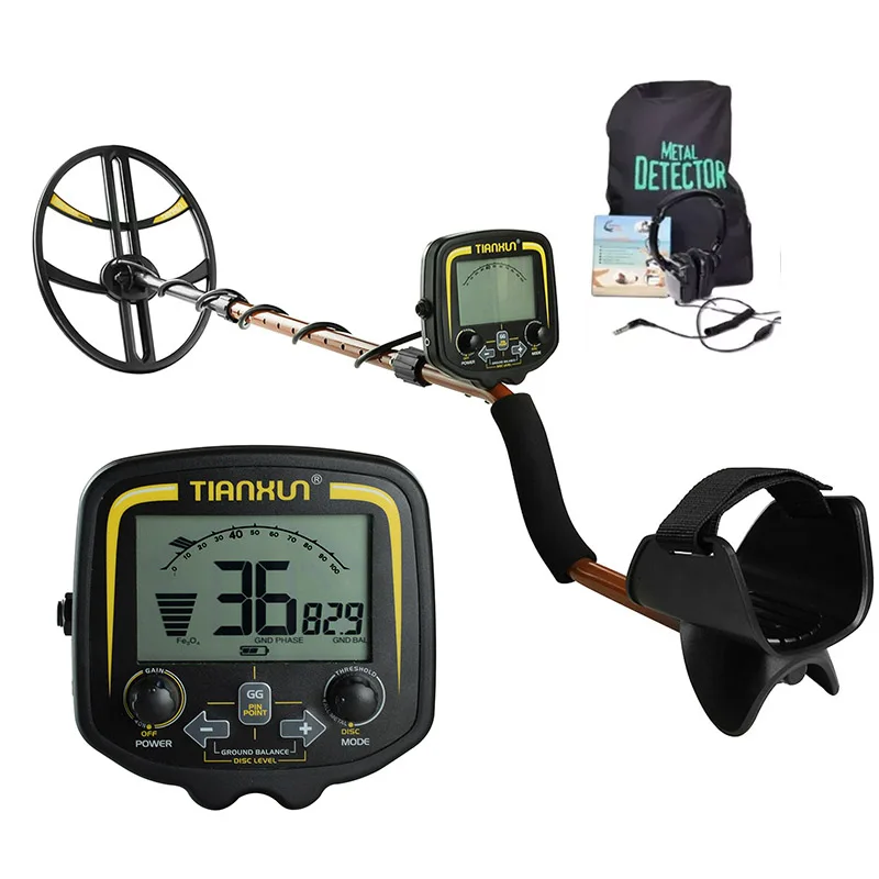 001 Professional Metal Detector TX-850 Discover Deluxe 15 Inches Underground Gold Detector Industrial Metal Detectors