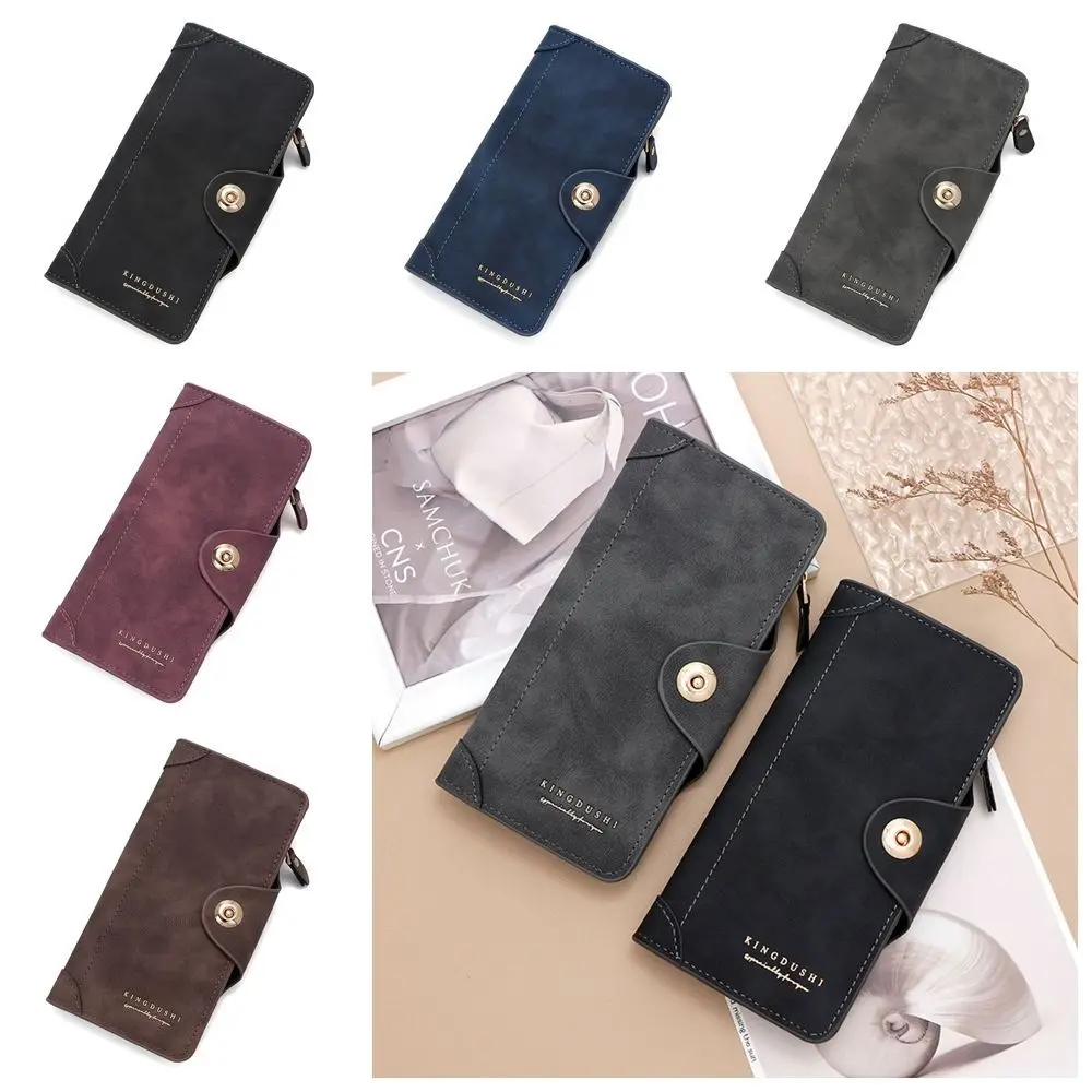 ארנק אופנתי לגברים מעור PU עם תא לכרטיסים, נפח גדול, תיק עסקי מתקפל עם תא למטבעות ותא לכרטיסי זיהוי, מתאים לשני המינים