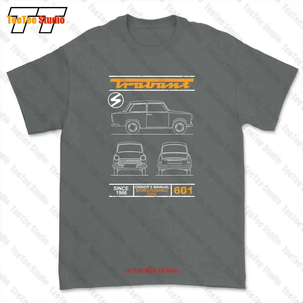 Blueprint Of The Trabant T-shirt Tee QFJC