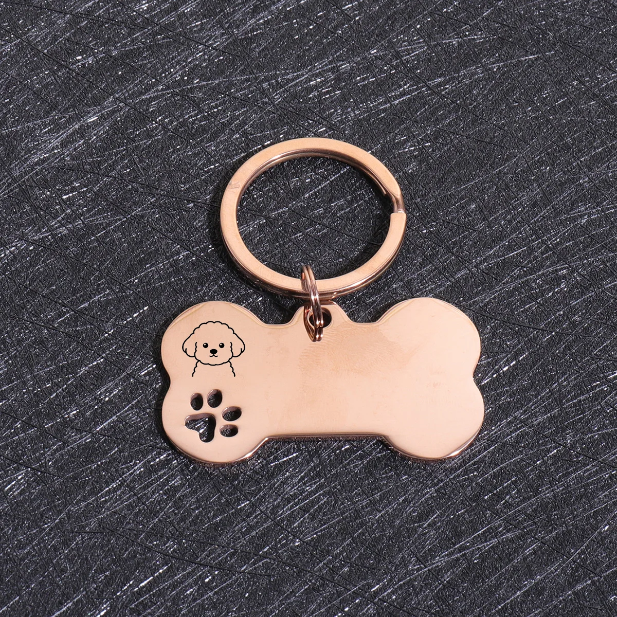 Gepersonaliseerde honden- en katten ID-tags met aangepaste tekst, naam, botvormige hanger, lasergravering, adresnummer, gepersonaliseerde ID-tag voor huisdieren