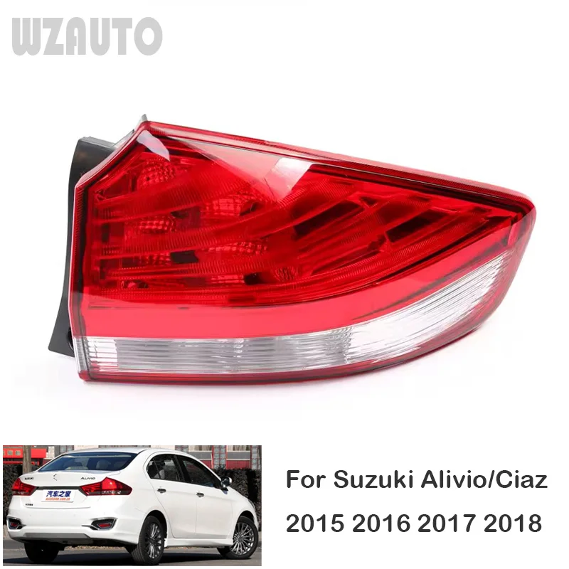 Rear Bumper Light Cover Outer Tail Light Brake Lamp Brake Light Housing For Suzuki Alivio/Ciaz 2015 2016 2017 2018 35604-78MA0