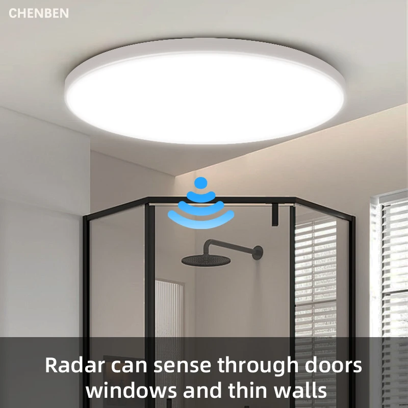 Sensor Light LED Ceiling Lamp Auto Motion Induction Garage Attic Passage Porch Human Infrared Radar Night Light Smart Home Decor