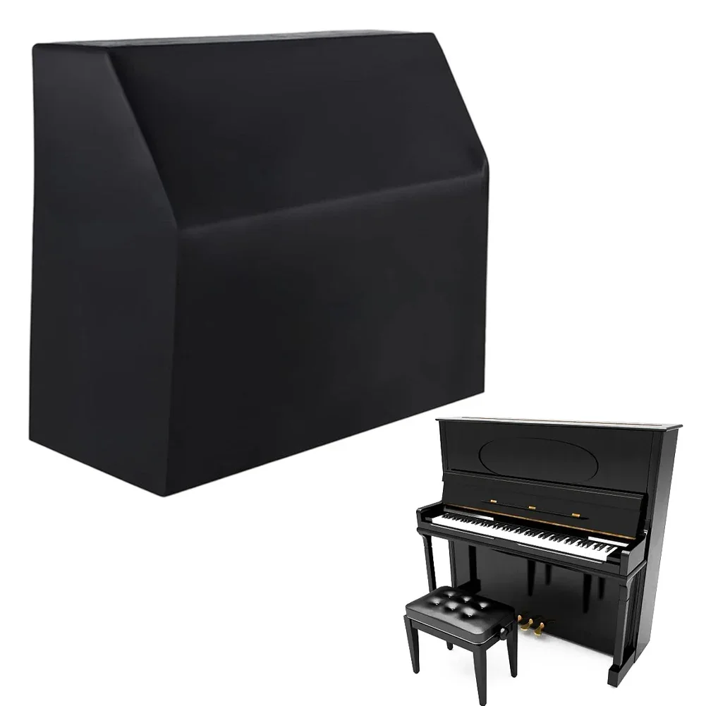 420D Piano-Cover Black Oxford Cloth Silver Coated Waterproof And Dust Protective Cover Instrument Dust Cover Furniture Accessory