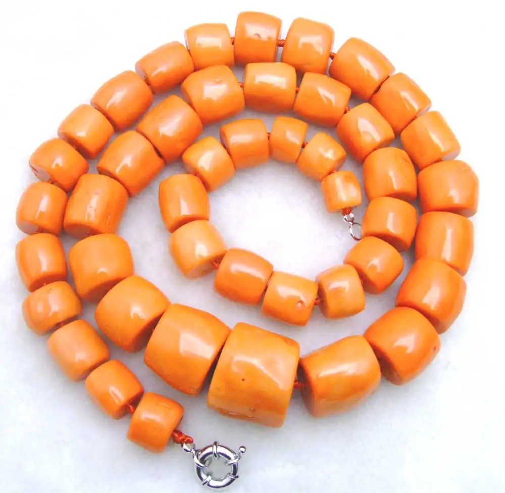 qingmos-15-25mm-thick-slice-genuine-natural-orange-coral-necklace-for-women-jewelry-18-40-long-necklace-nec5679