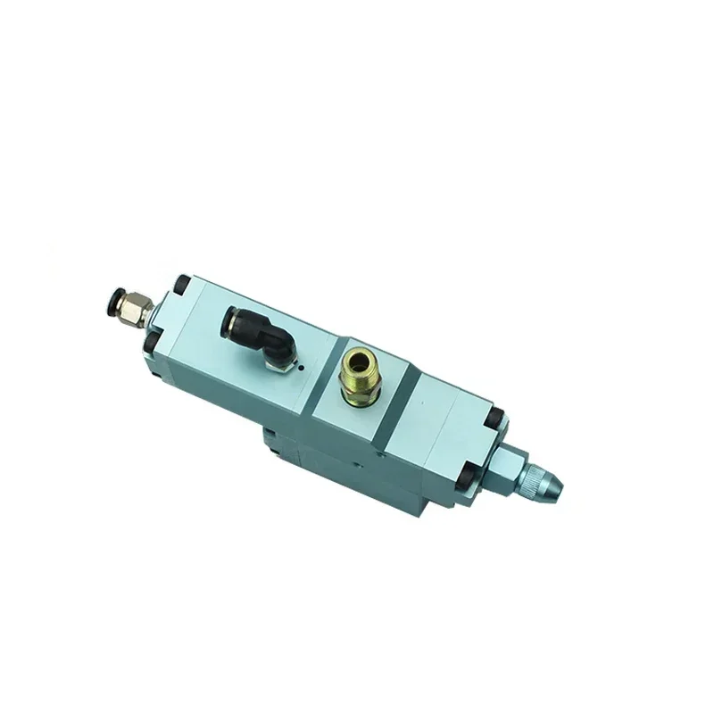 

High viscosity liquid grease precision miniature metering pneumatic grease high pressure valve 0.1g-25g
