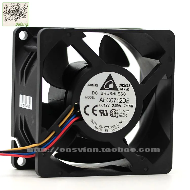 

jinlingge For DELTA AFC0712DE 7CM 7038 12V 2.50A 4PIN cooling fan
