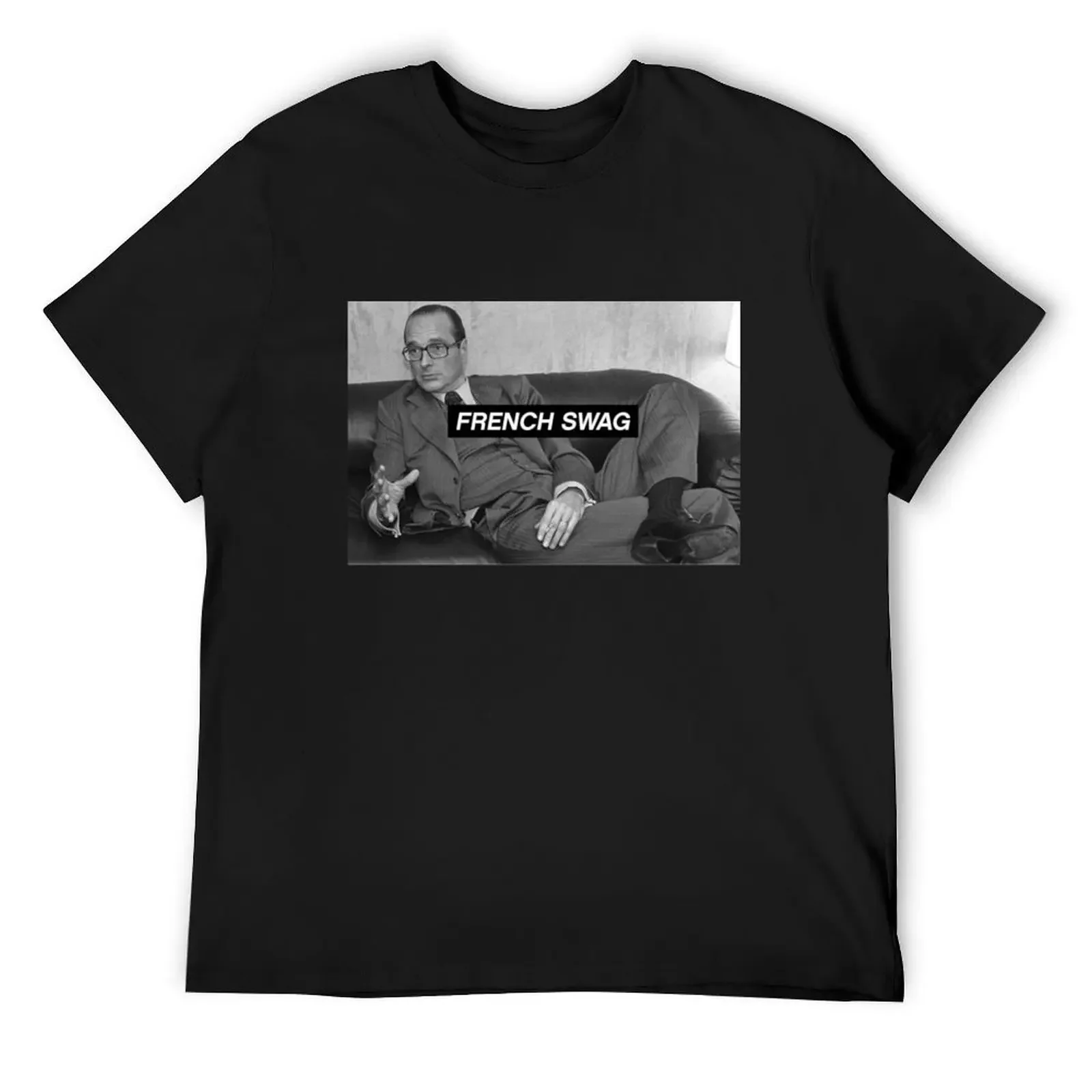 

Chirac French Swag T-Shirt korean fashion cotton man t-shirts anime figures street wear men graphic t shirts