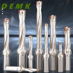 1pcs HCD carbide insert 1pcs JCD crown deep hole 3D 5D 8D 10D 10-25.9mm drill high precision efficiency Upgraded version U drill