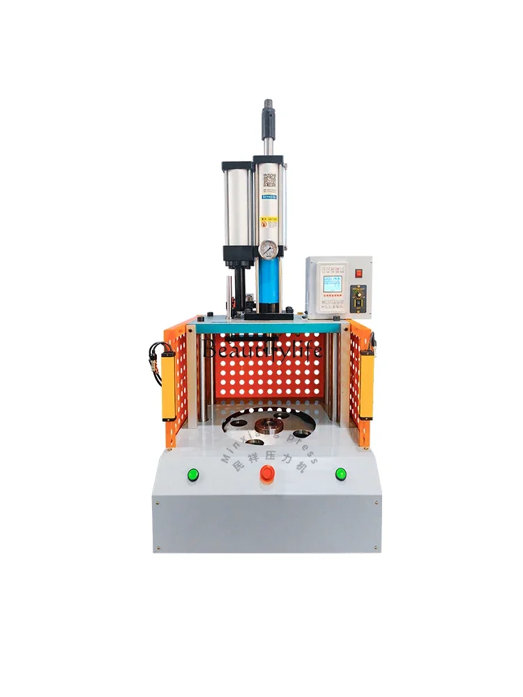 

FG34Pneumatic turntable press-fit manipulator Automatic production Automatic feeder Press-fit package Sheet metal plus fence