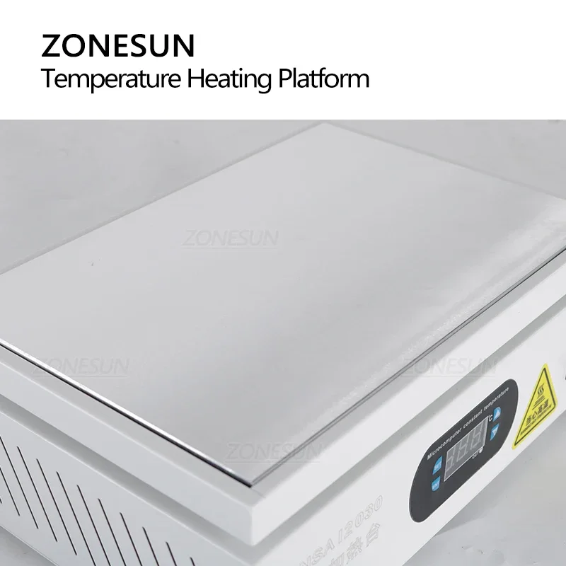 ZONESUN آلة تغليف السيلوفان لصندوق البوكر السجائر العطور مستحضرات التجميل BOPP فيلم PVC قابل للغلق فيلم الختم والتعبئة