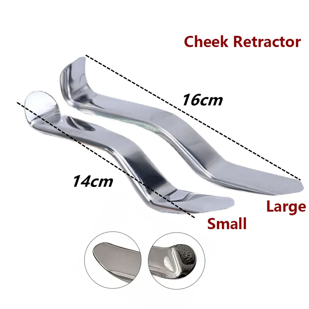 1Pcs Dental Minnesota Lip & Cheek Retractor Implant Mouth Opener Instrument Steel Oral Retractor Dentist Tools