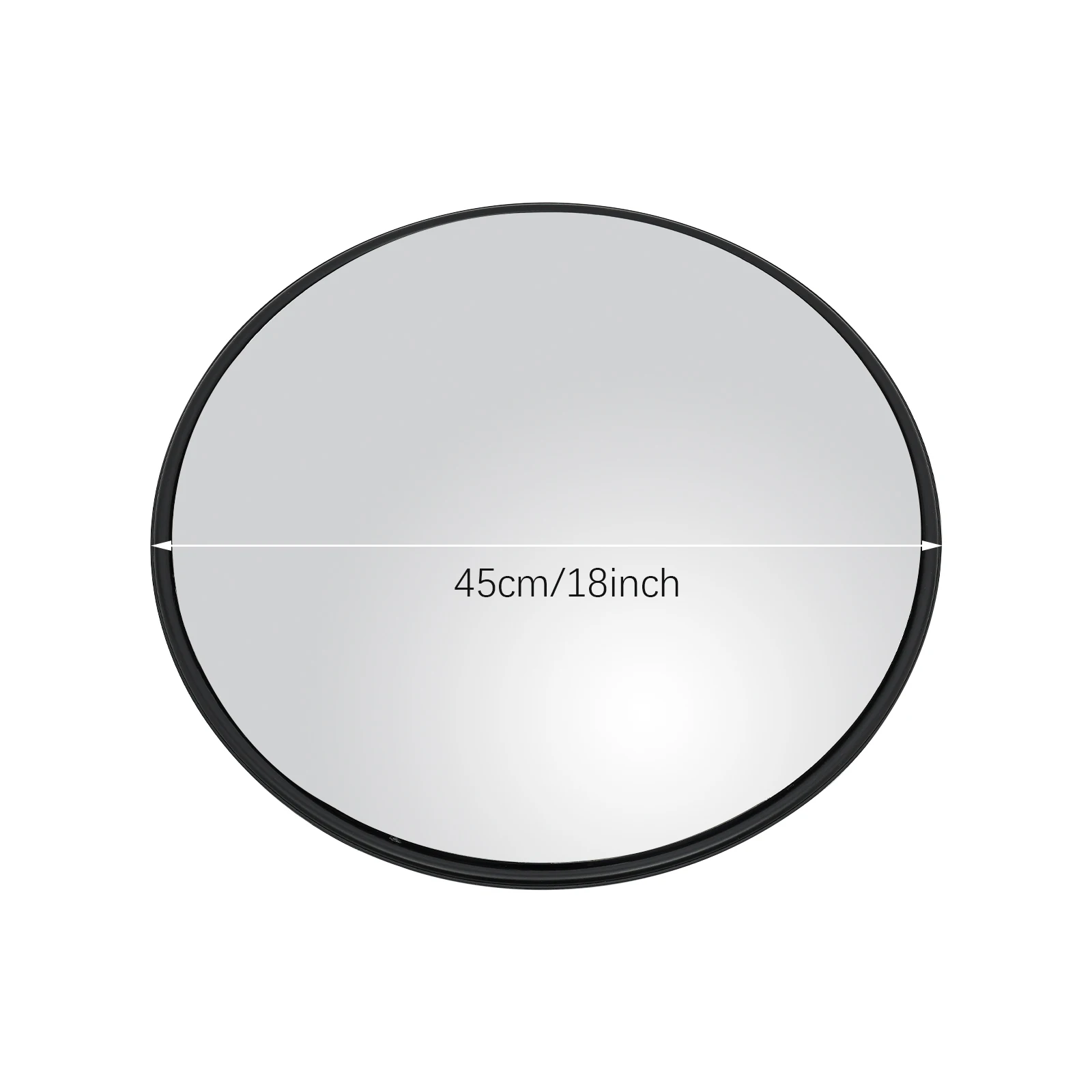 

Convex Mirror - 18" Security Mirror for Business, Garage, Warehouse, Office. 18Inch Safety Backup Mirror Indoor with Clear View