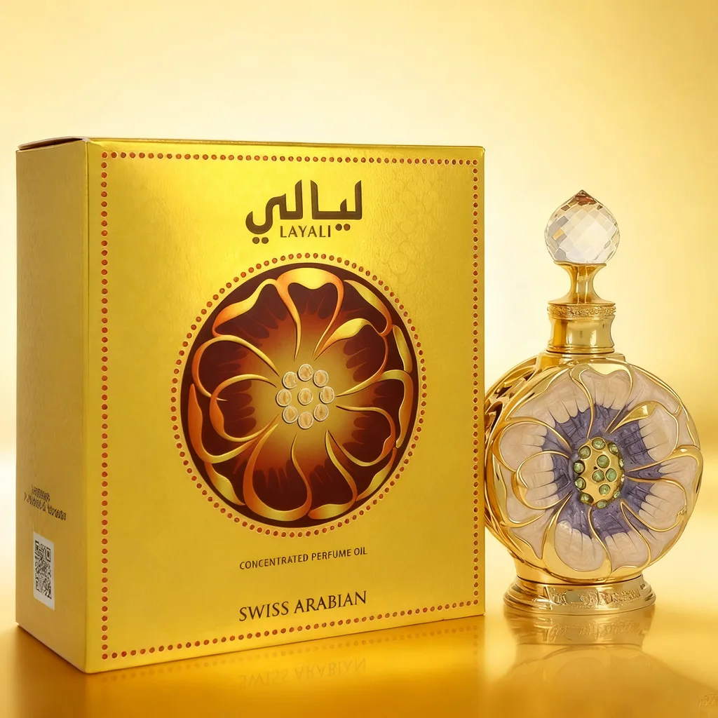 

15ml Swiss Arabian Layali is a classic luxury Arabian fragrance high-end long-lasting lipstick for women in Dubai perfume for la