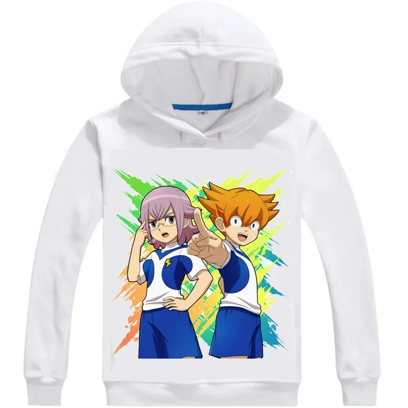 

Inazuma Eleven GO 2, толстовки с капюшоном с хронографом, мультистильная толстовка с капюшоном GO Inazuma Irebun GO Tenma Matsukaze, толстовки для косплея