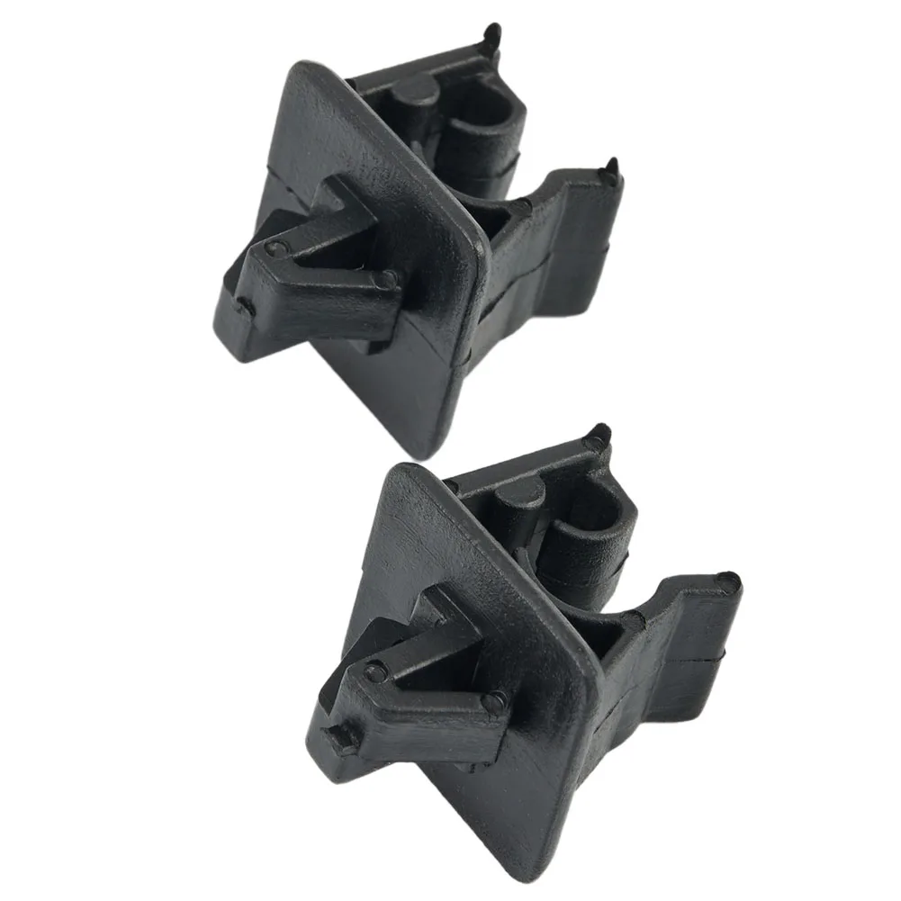 2PCS Car Hood Prop Rod Holder Clips For Honda Civic Black Plastic Exterior High Quality Car & Truck Holder Accessories