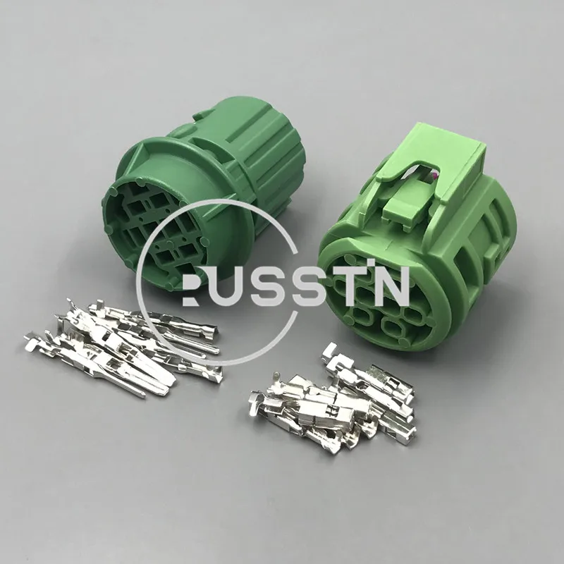 1 Set 8 Way 13606031X Auto Headlight Socket Wire Automobile Electronic Connector AC Assembly For Fiat 500X Pendor 500