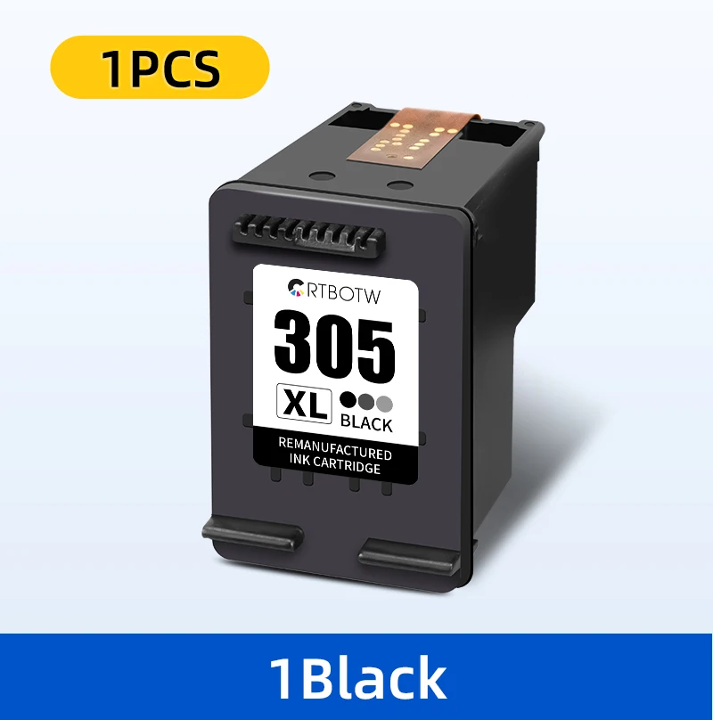 305XL wiederaufbereitete Tintenpatrone für HP 305 XL HP 305 kompatibler DeskJet 2700 2710 2720 2721 2722 2723 4110 4120 Drucker