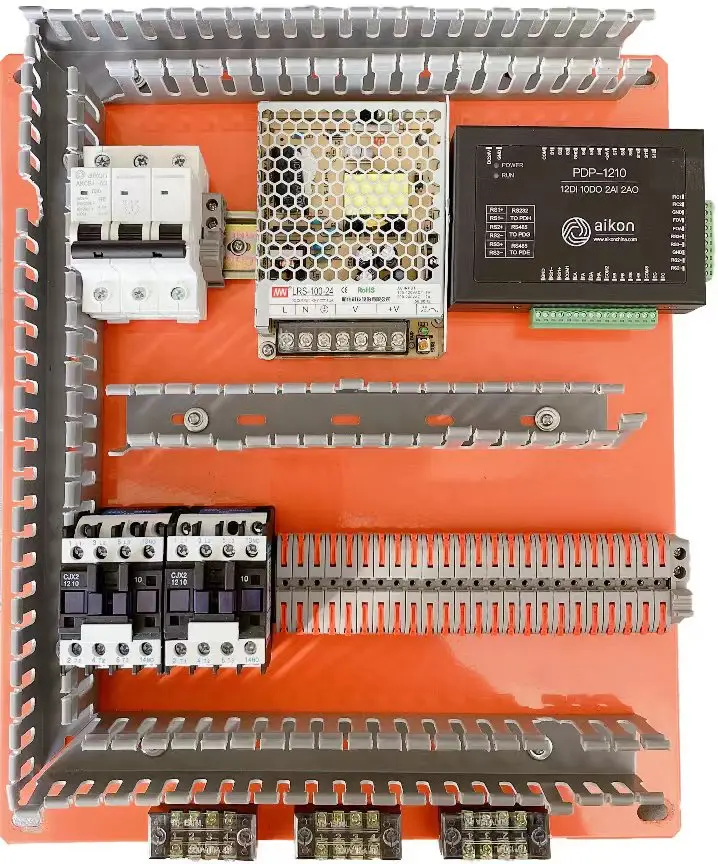 Panel controlador de bomba de agua TLF Motor Lw516 interruptor de cambio de CC con Panel de Control Hmi Plc eléctrico Aikon